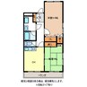 アパ・カーム 2DKの間取り
