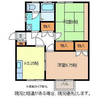 間取図 戸根川コーポ