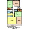 信越本線/長野駅 徒歩17分 1階 築32年 4LDKの間取り