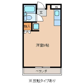 間取図 リベラルコーポ峰3棟