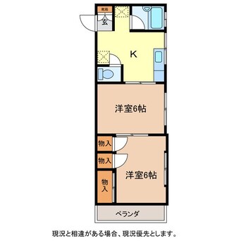 間取図 ハイツベニィ