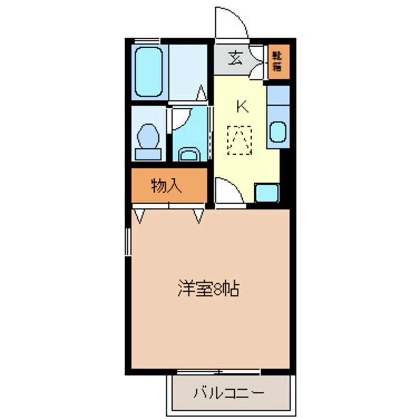 間取図 アドバンスエイト