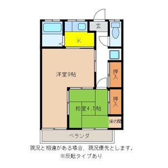 間取図 フォレストオブヒーリング東棟