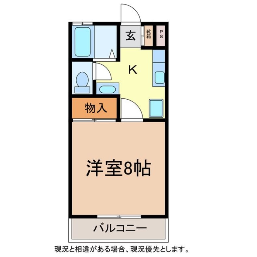 間取図 パストラルハイツＤ棟