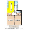 ベル・コーポの間取図