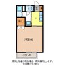 グリーンハイムＡ棟 1Kの間取り