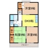 長野電鉄長野線/本郷駅 徒歩31分 2階 築37年 3DKの間取り
