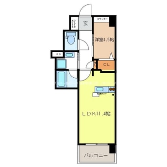 間取図 長野電鉄長野線/市役所前駅 徒歩9分 3階 築8年