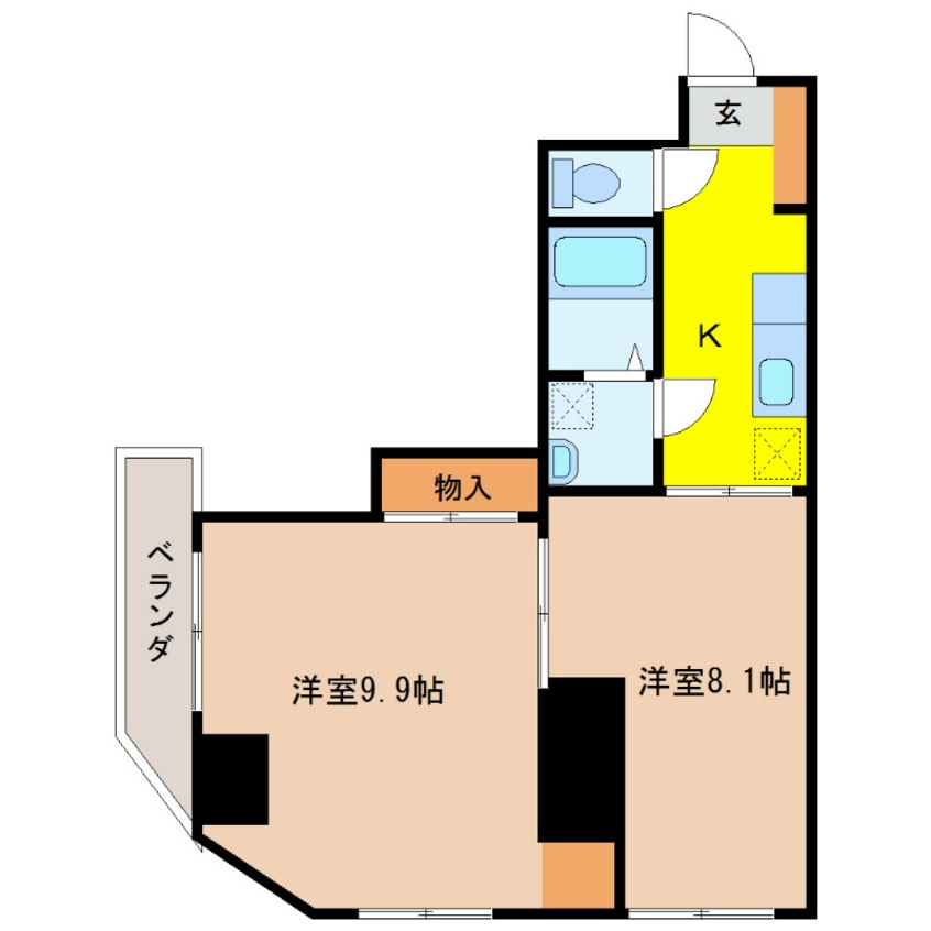 間取図 メゾンこばやし