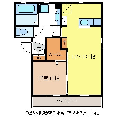 間取り図 アヴァンティＡ