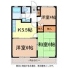 篠ノ井線/長野駅 バス:26分:停歩2分 2階 築32年 3DKの間取り