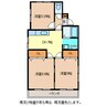 ヤングハイツ 3DKの間取り