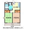 信越本線/長野駅 徒歩27分 1階 築38年 2Kの間取り