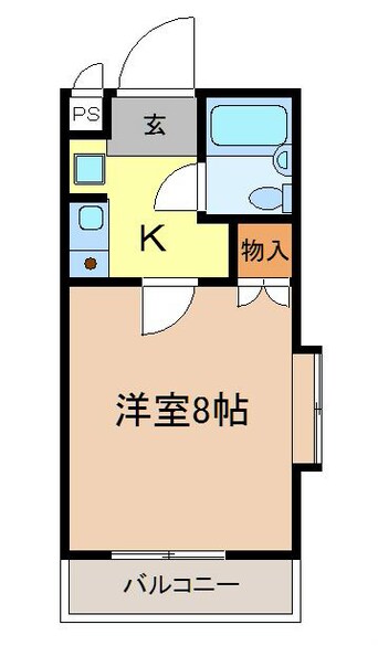 間取図 信越本線/長野駅 徒歩25分 2階 築33年