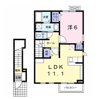間取図 クオーレ