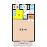 柏アパート 1Kの間取り