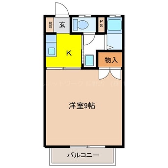 間取図 柏アパート