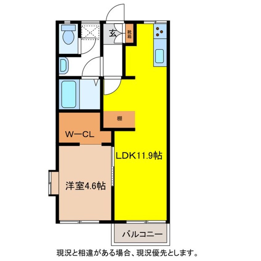 間取図 フレグランスアップルＮ棟