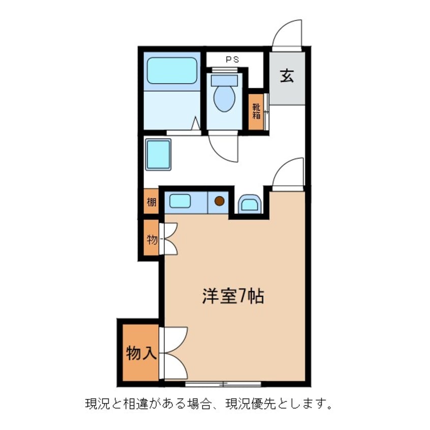 間取図 徳間コーポ
