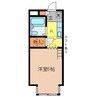 山野井マンションＡ棟 1Kの間取り