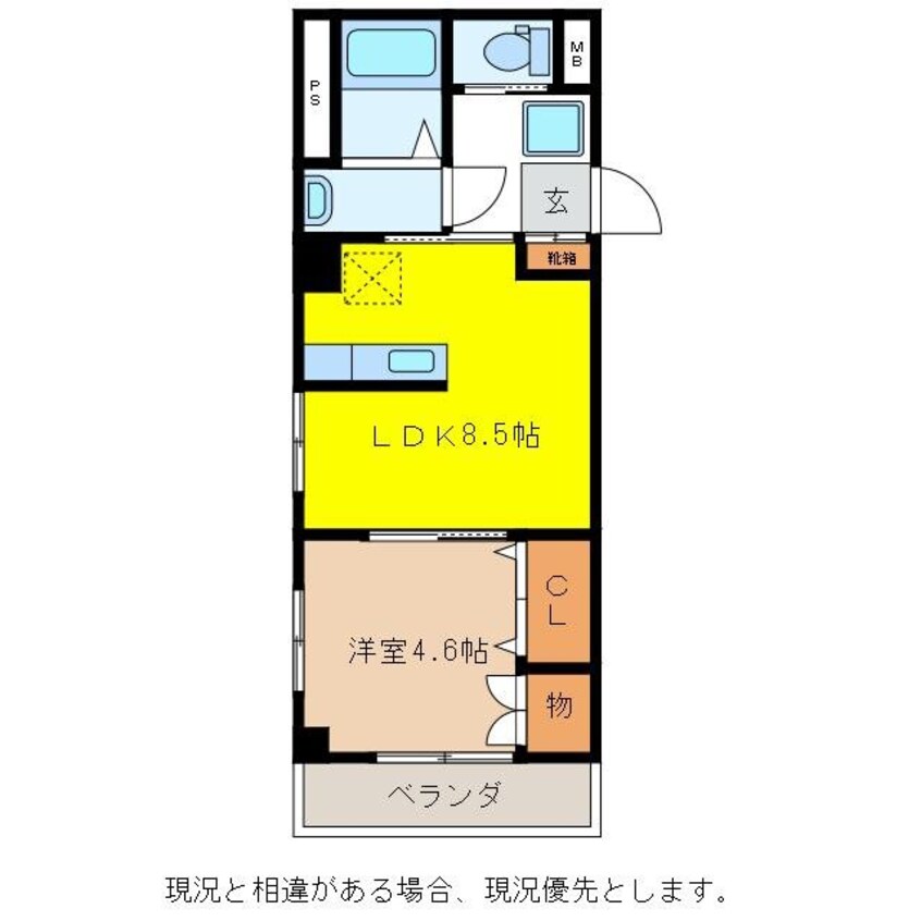 間取図 ＡＴＬＡＳ　ＰＲＯＵＤ