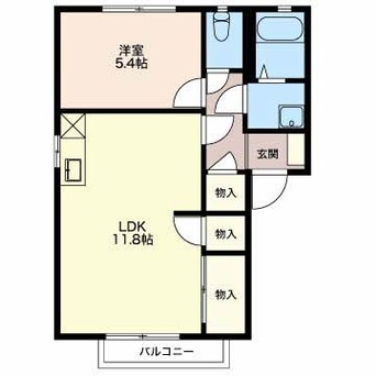 間取図 フレグランス一由Ａ棟