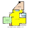 信越本線/長野駅 徒歩15分 2階 築38年 2LDKの間取り