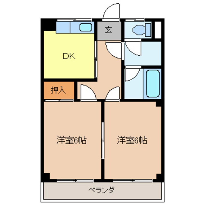 間取図 シャルマンサンク