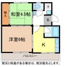 コーポ吉田 2Kの間取り