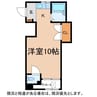 サンフラワー三輪 1Rの間取り