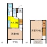 サンハイツＳ 2Kの間取り