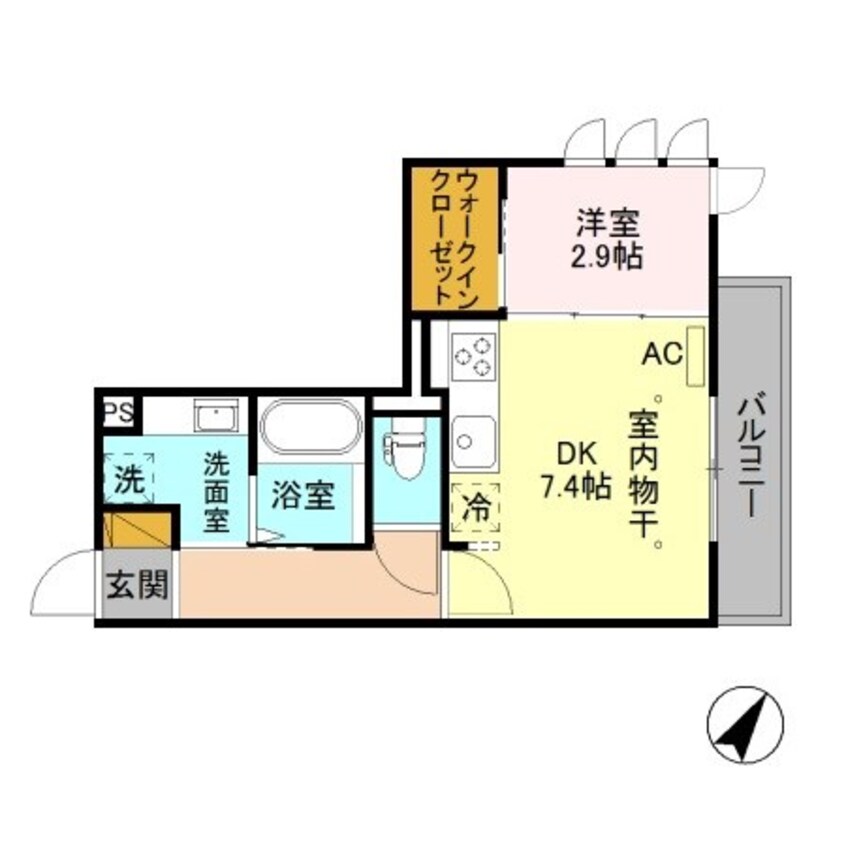 間取図 グリーンテラス長野駅東口