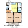 ウエストサイド 2Kの間取り