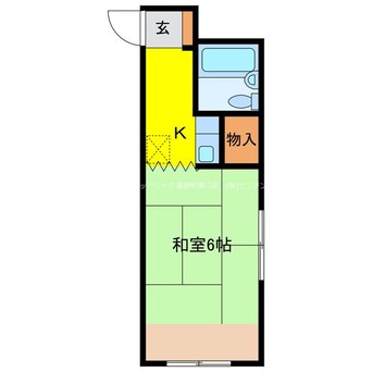 間取図 シティハイツマスダ