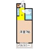 長野電鉄長野線/権堂駅 徒歩20分 3階 築37年 1Rの間取り