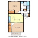 フローレンスアゼリアＢ棟の間取図