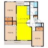 ブランサンク三輪 3LDKの間取り