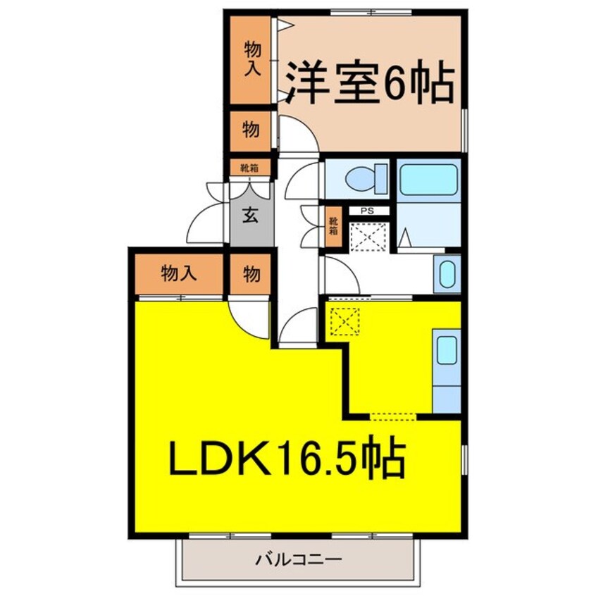 間取図 マリーライフＢ棟