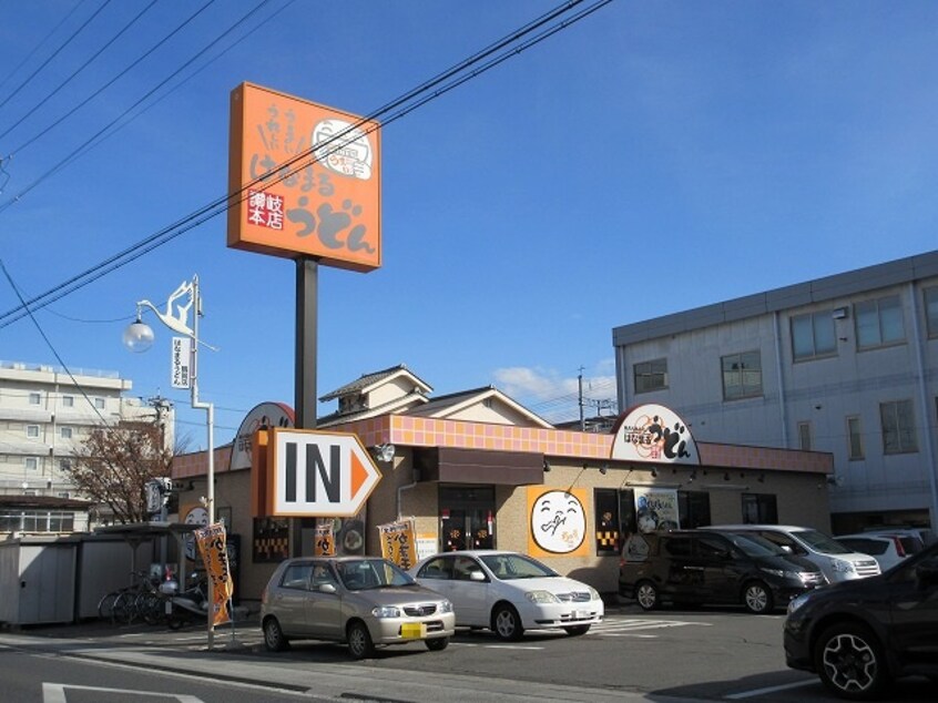 はなまるうどん鶴賀店(その他飲食（ファミレスなど）)まで416m セジュールIMACHI