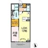 長野電鉄長野線/本郷駅 徒歩23分 3階 築浅 1LDKの間取り