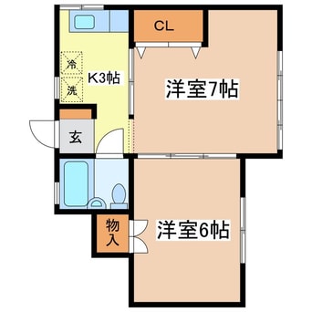 間取図 石黒アパート