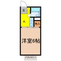 ビッグハットサイドA棟の間取図