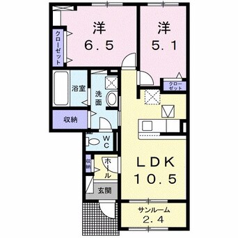 間取図 ベルデ・Ｓ