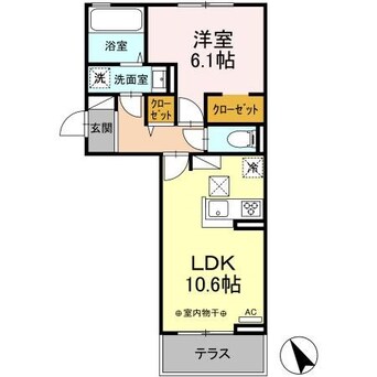 間取図 ライフコア南俣