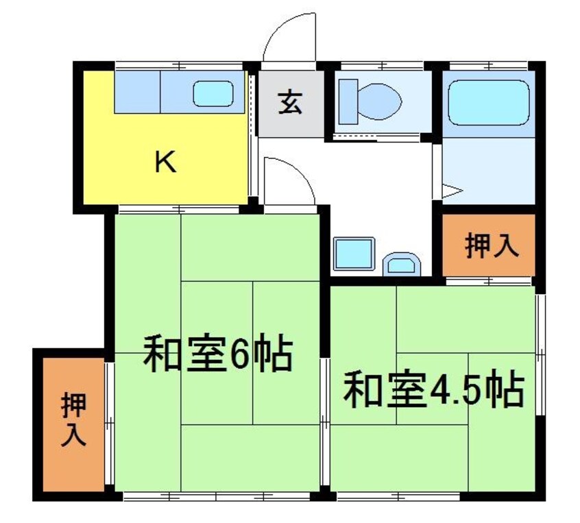 間取図 光花荘II
