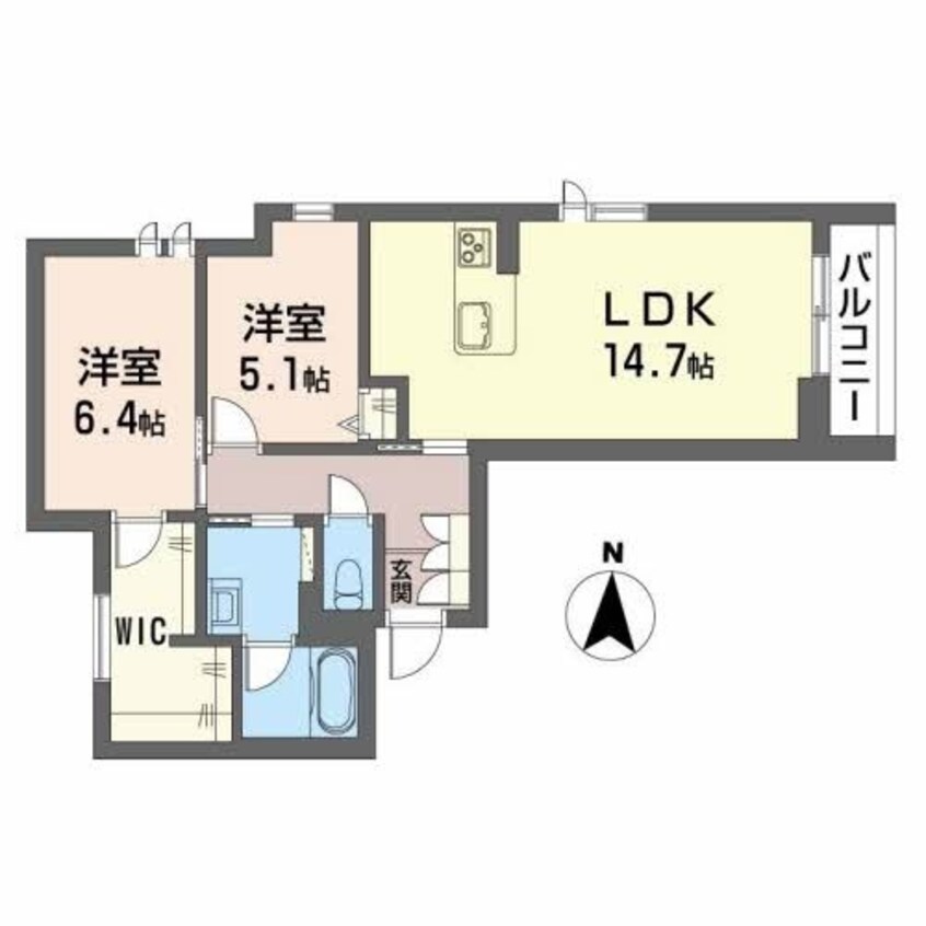 間取図 稲葉シャーメゾン