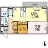 信越本線/長野駅 徒歩15分 1階 1年未満 1LDKの間取り