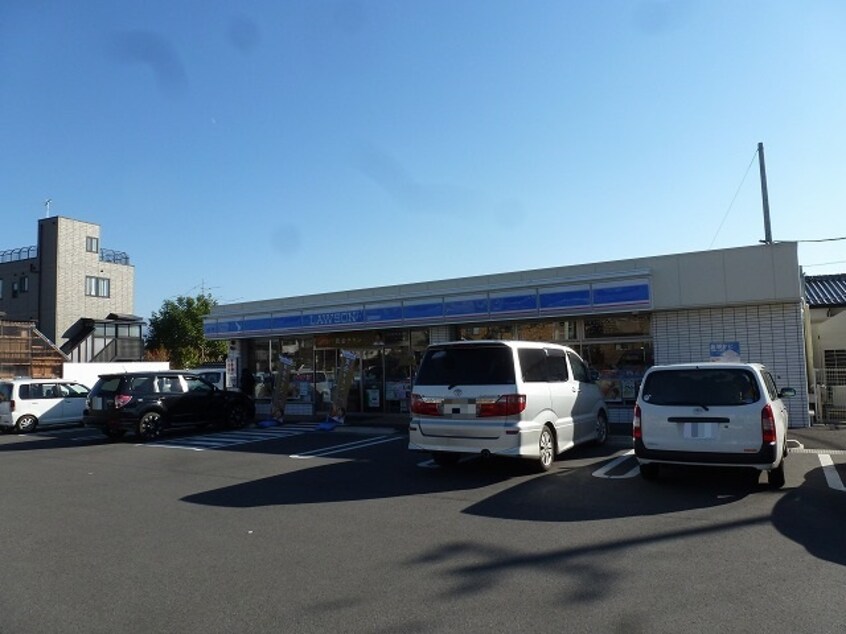 ﾛｰｿﾝ 長野SBC通店(コンビニ)まで588m エレガントタウン上松Ｂ棟