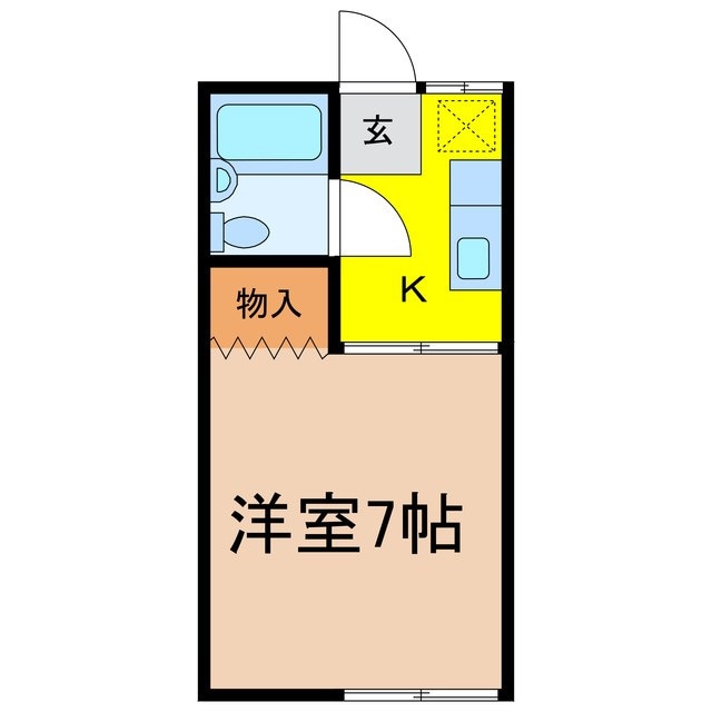 間取り図 コーポCA　N棟