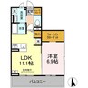 信越本線/長野駅 徒歩16分 3階 建築中 1LDKの間取り